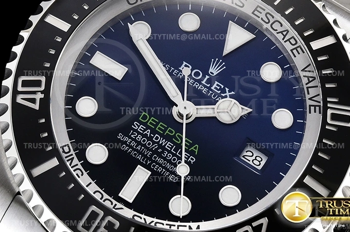 1210 Colorful ROLSD097A – Deep Sea Dweller Blue 126660 904L SS Noob V10 A 1019
